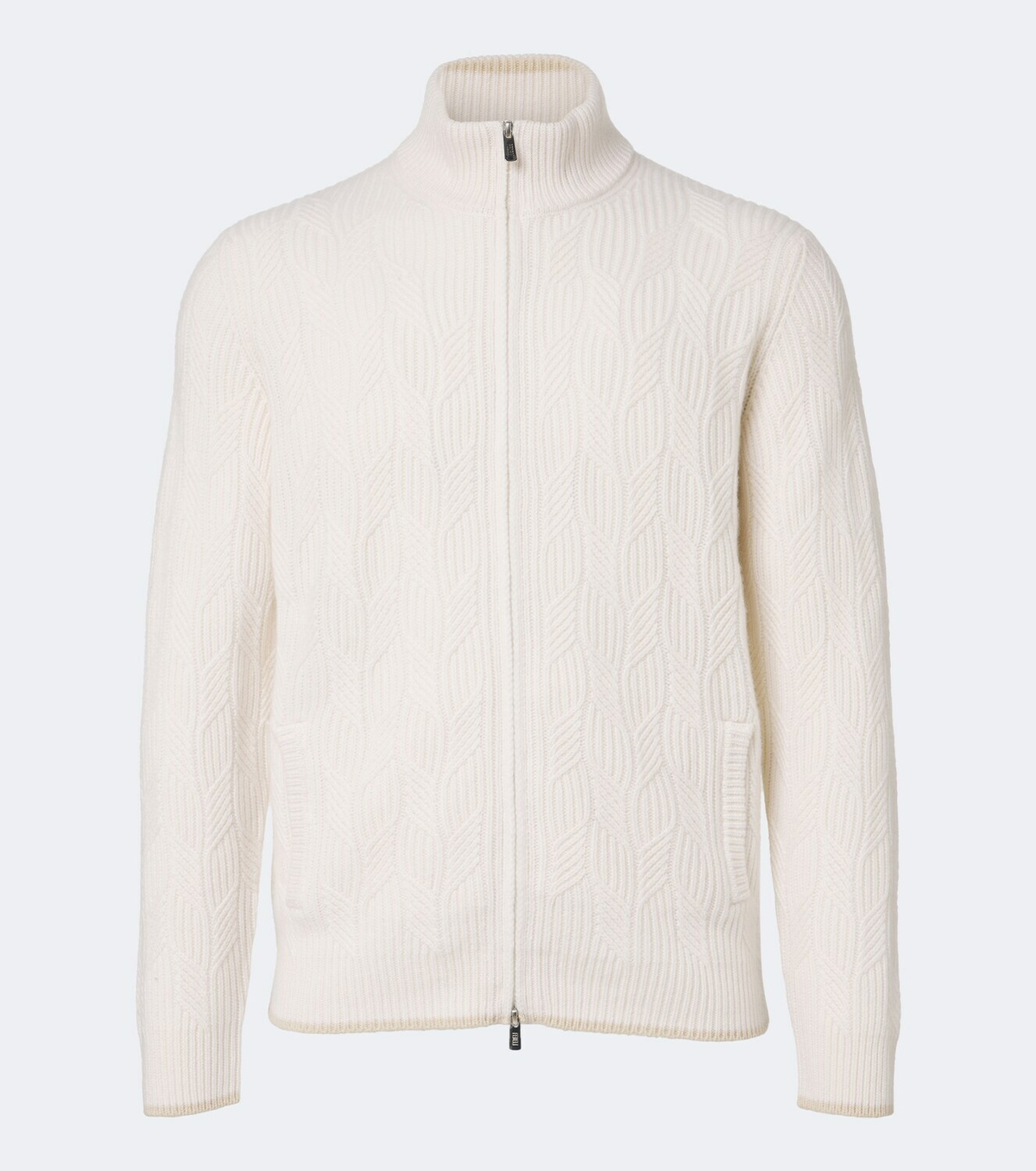 Fedeli Cable-knit cashmere cardigan