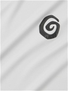OSTRYA - Sidecar Logo-Print Cotton-Blend Jersey T-Shirt - Gray