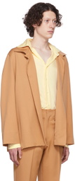 Factor's Tan Gabardine Blouson