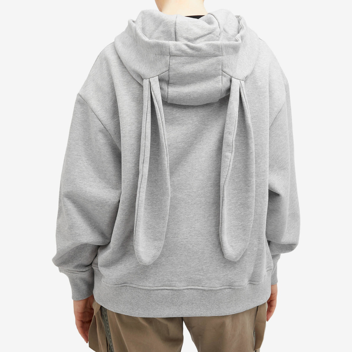 Charles Jeffrey Women's Loverboy Patch Rabbit Ears Hoodie in