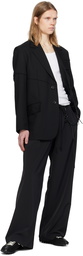Song for the Mute Black Relaxed Lounge Pants