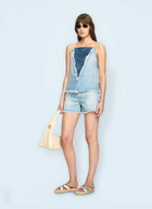 OFF WHITE Denim Doll Shorts