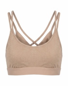 Tory Sport Womens Top in Beige