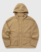 Fred Perry CROPPED FISHING PARKA Grey Men