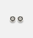 Kamyen Calisto 18kt white gold earrings with diamonds