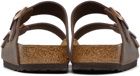 Birkenstock Brown Leather Arizona Sandals