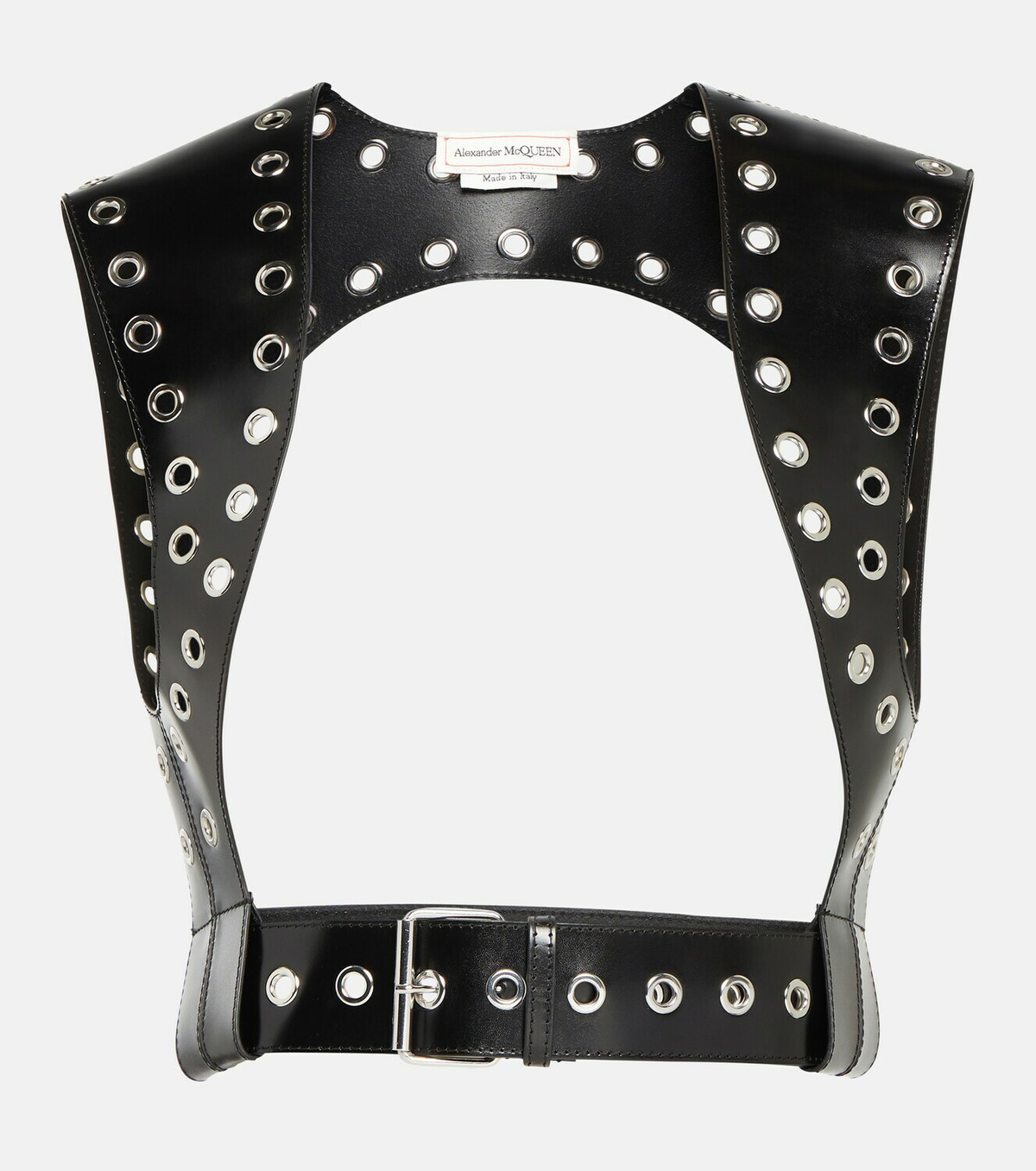 Alexander McQueen - Eyelet Leather Harness Alexander McQueen