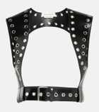 Alexander McQueen - Eyelet Leather Harness