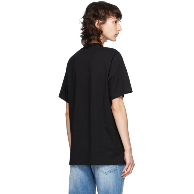 McQ Alexander McQueen Black Chester Monster T-Shirt McQ Alexander