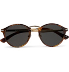 PERSOL - Round-Frame Tortoiseshell Acetate Sunglasses - Brown