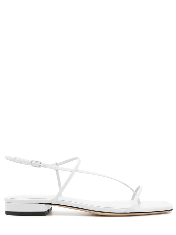 Photo: STUDIO AMELIA 10mm Cross Front Leather Flats