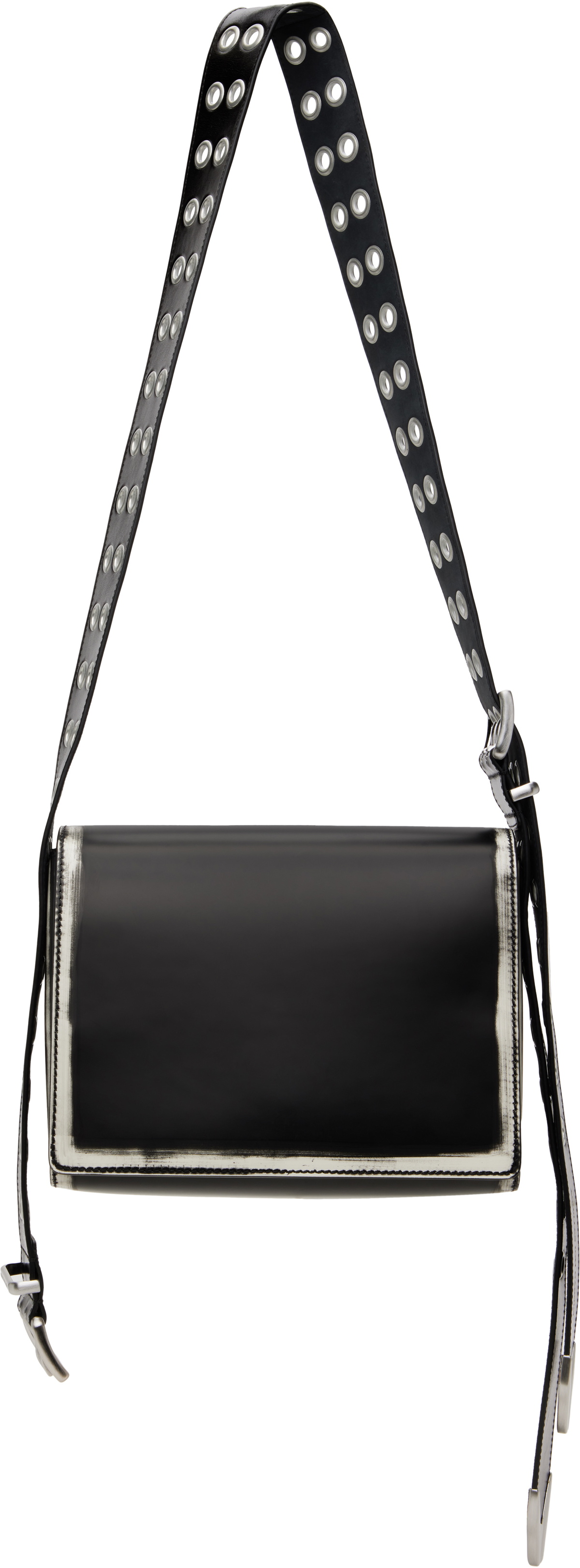 Achilles Ion Gabriel Black Hung Shoulder Bag