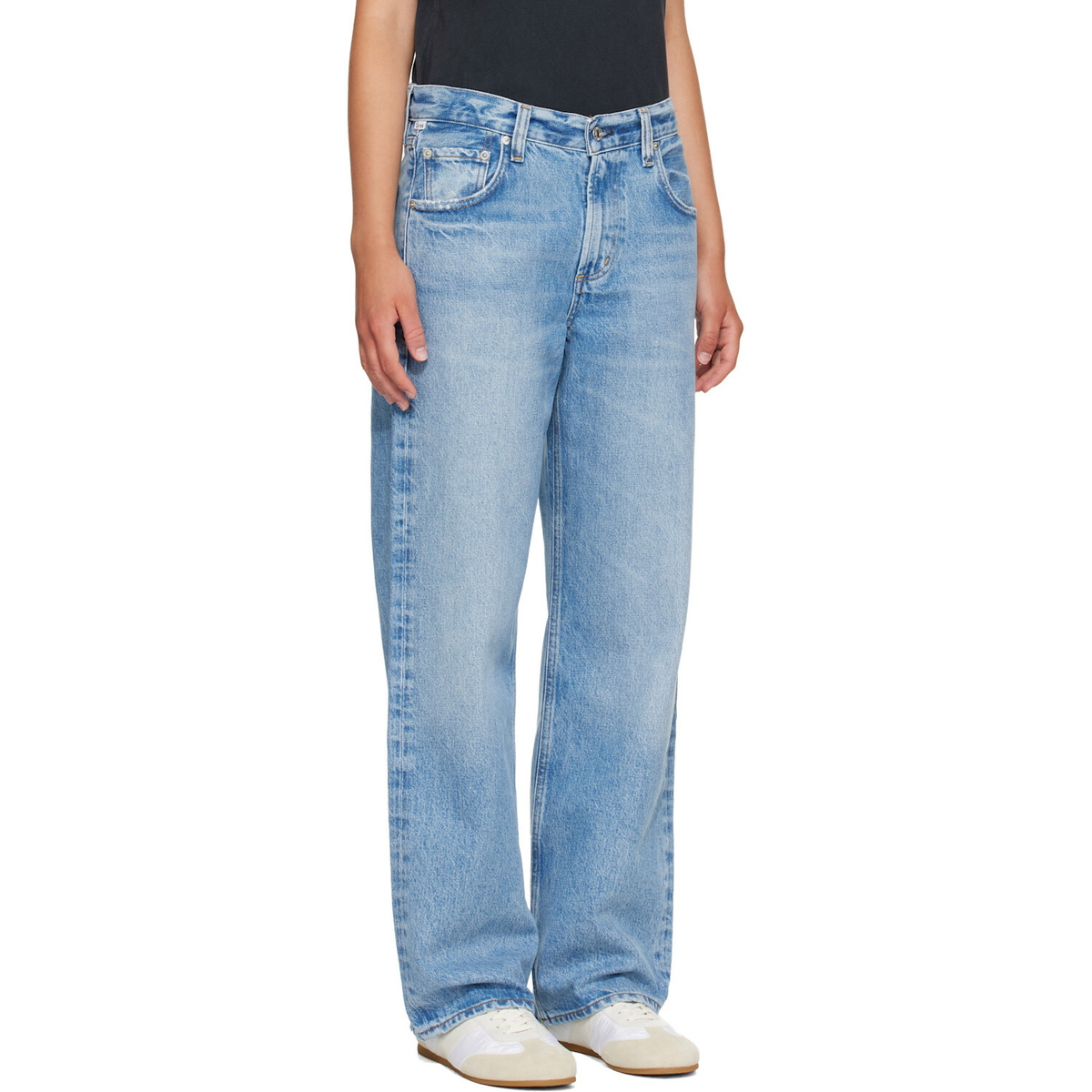 Citizens of Humanity Blue Lindz Easy Straight Jeans