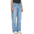 Citizens of Humanity Blue Lindz Easy Straight Jeans