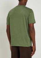 PS Paul Smith Slides Printed Cotton T-shirt Green