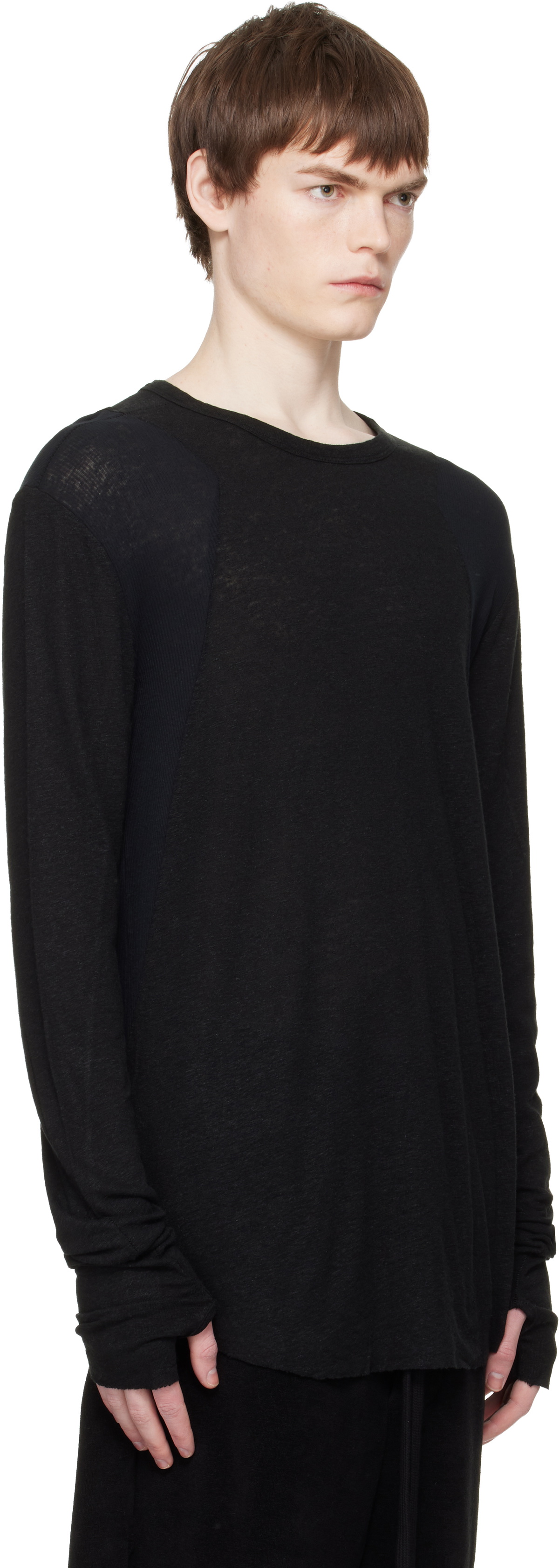 thom/krom Black M TS 932 T-shirt