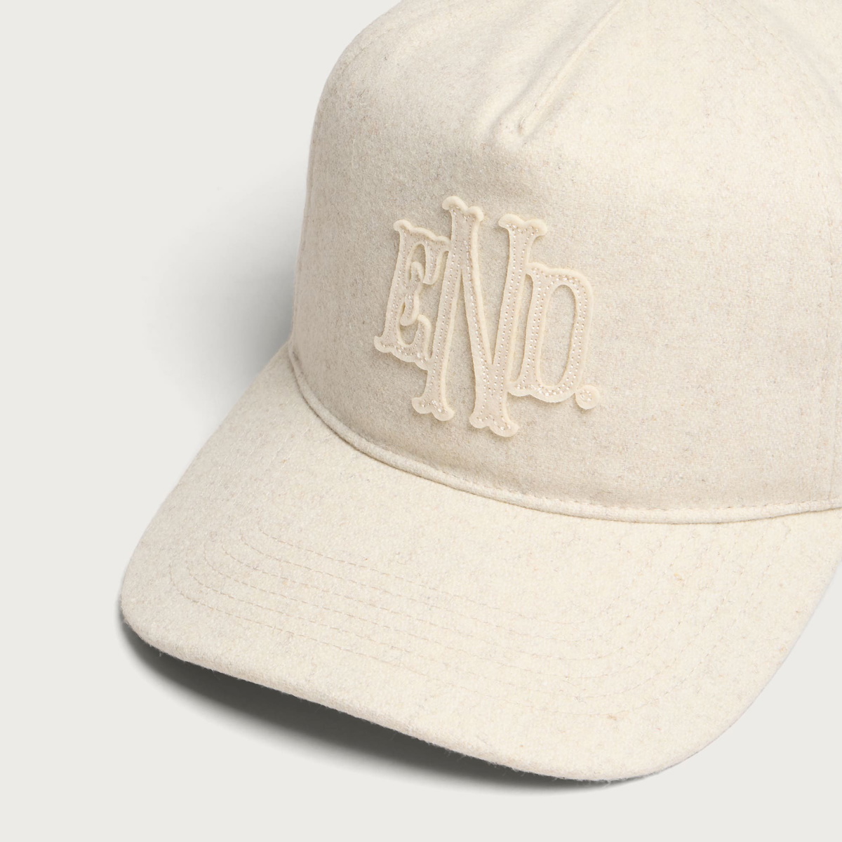 END. Monogram Hitch LC Cap in Bone