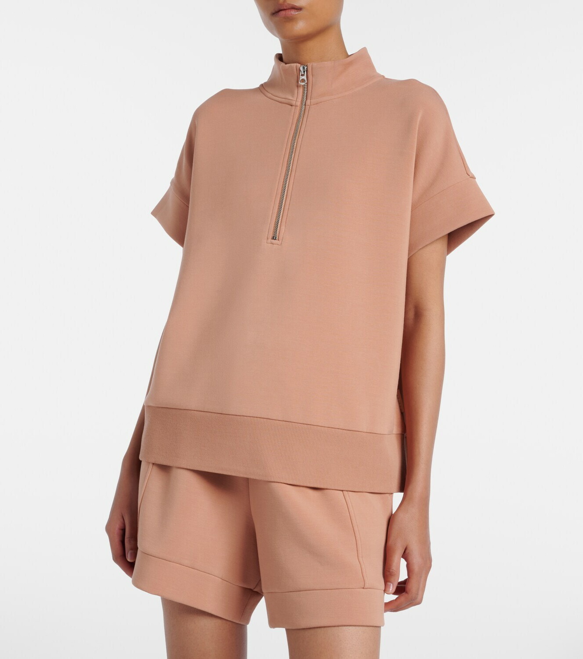 Varley Adria jersey half-zip sweatshirt