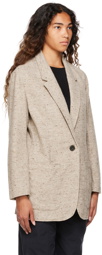 Isabel Marant Etoile Beige Ravena Blazer