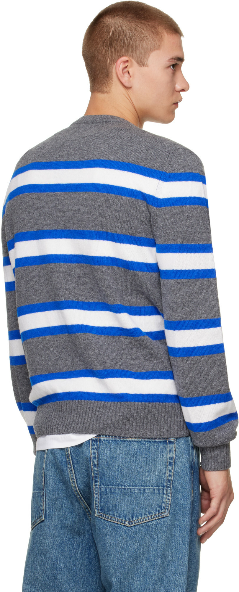 Canada Goose Gray Matawin Knit Crew Sweater