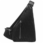 Valentino Men's VLTN Cross Body Bag in Black
