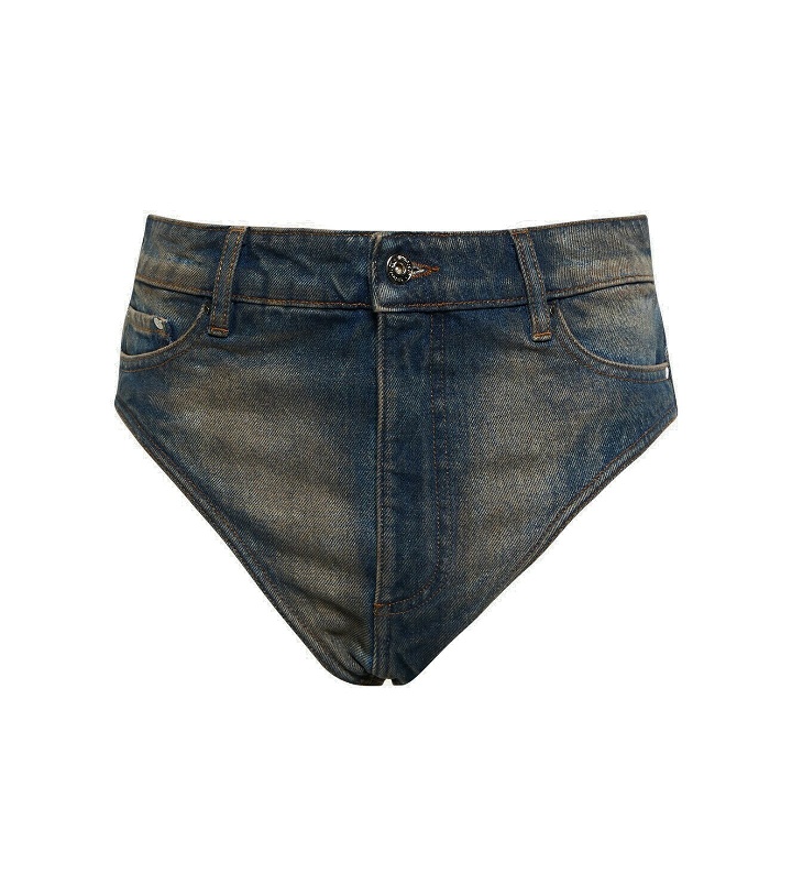 Photo: Y/Project Janty high-rise denim shorts