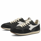 Diadora Men's Equipe Vela SW Sneaker in Black