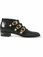 GUCCI - Worsh Leather Boots - Black