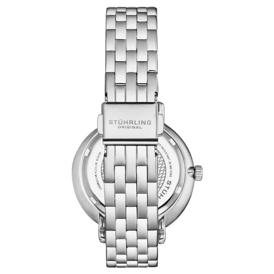 Stuhrling Original Symphony Quartz Silver Dial Ladies Watch M17986