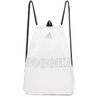 Gosha Rubchinskiy White adidas Originals Edition Drawstring Gymsack Backpack