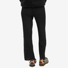 Snow Peak Women's High Gauge Light Knit Trousers in Black