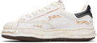 Maison MIHARA YASUHIRO Off-White 'Blakey' OG Sole Ripped Overdye Canvas Sneakers