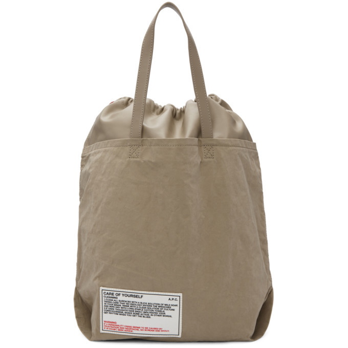 Photo: A.P.C. Beige Care Of Yourself Tote