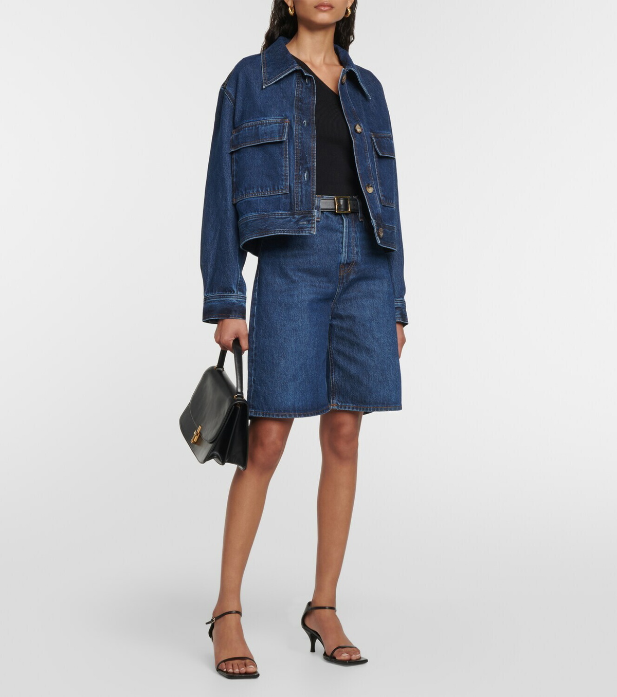 Toteme Cropped denim jacket