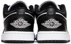 Nike Jordan White &. Black Air Jordan 1 Low Sneakers