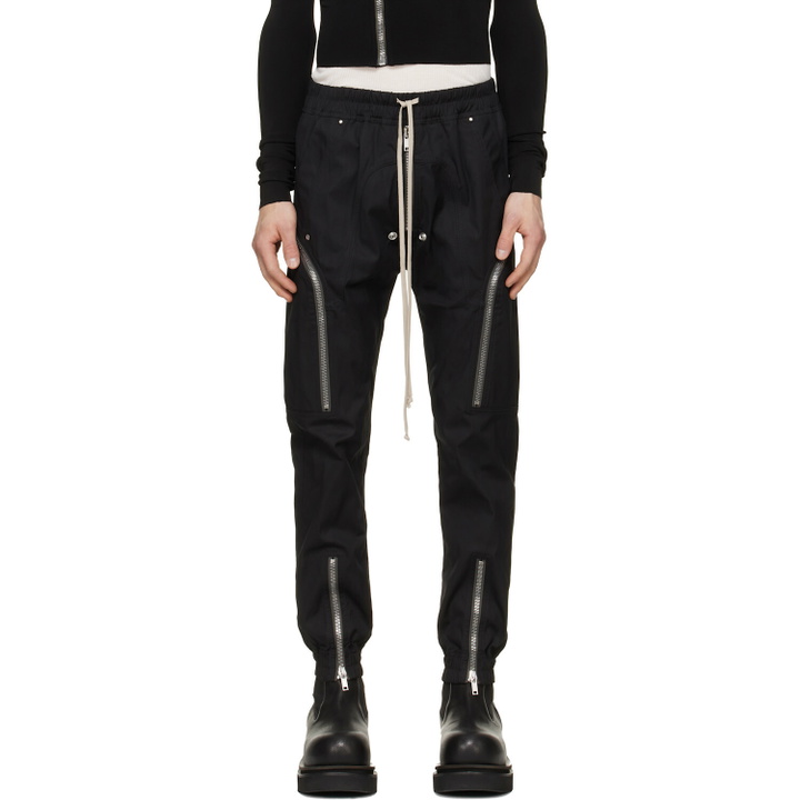 Photo: Rick Owens Black Tower Heizer Cargo Pants