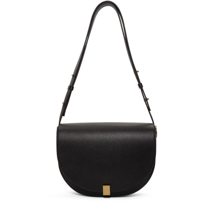 Victoria Beckham Black Half Moon Box Bag Victoria Beckham