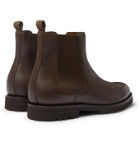 Brunello Cucinelli - Full-Grain Leather Chelsea Boots - Brown
