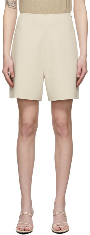 Photo: Arch The Beige Wide Shorts