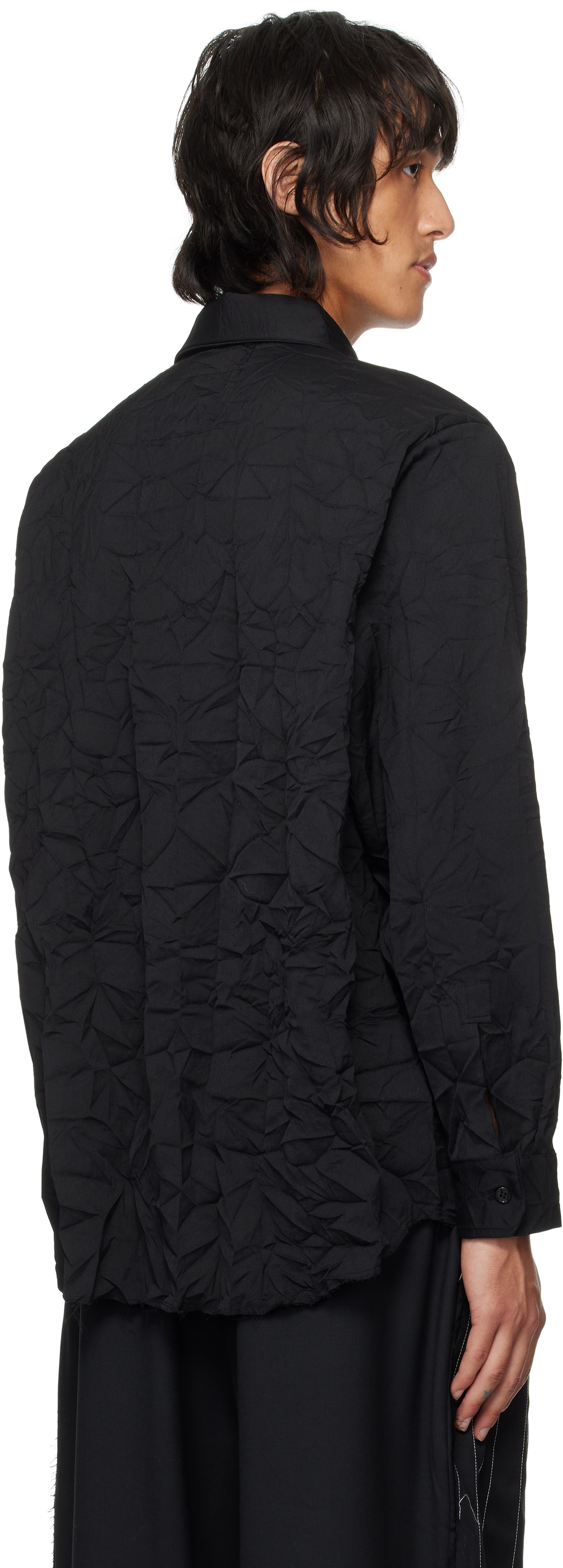 Camiel Fortgens Black Twill Shirt