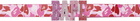 BAPE Pink ABC Camo 'BAPE' Leather Belt