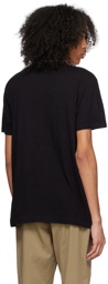 Sunspel Black Crewneck T-Shirt