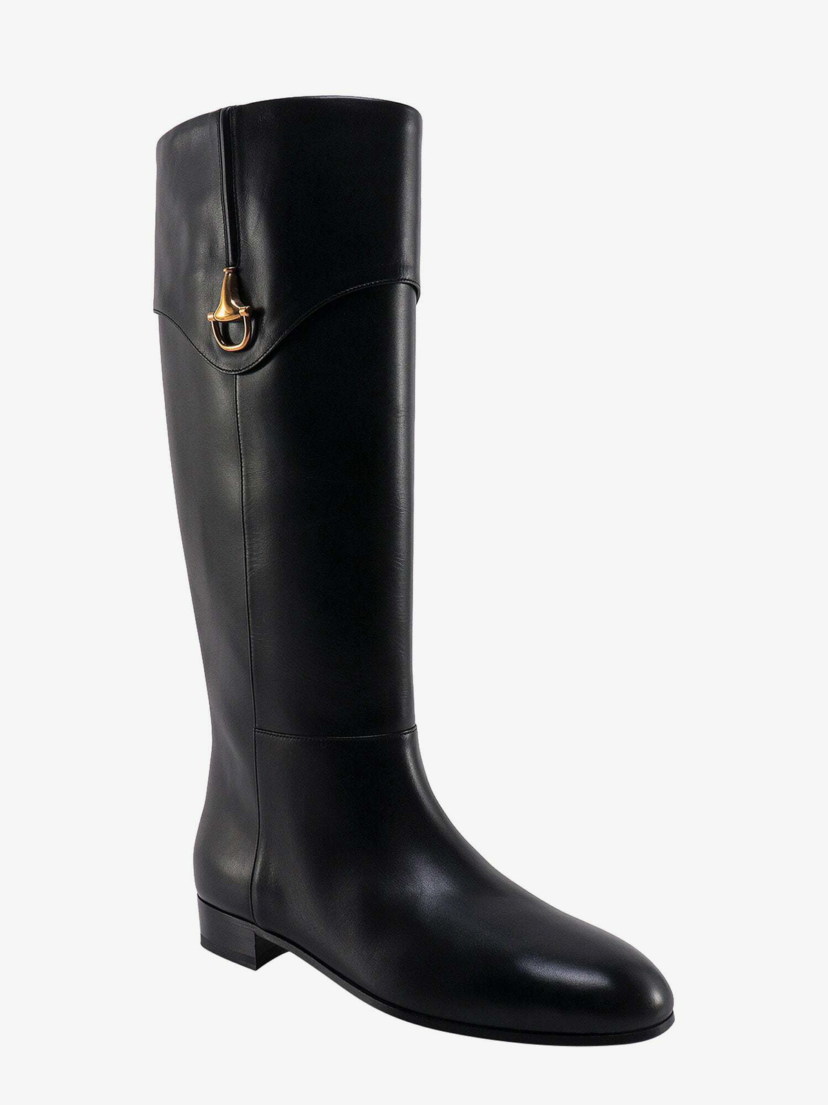 Gucci Women's Womens Signora Leather Boots Black
