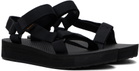 Teva Black Midform Universal Sandals