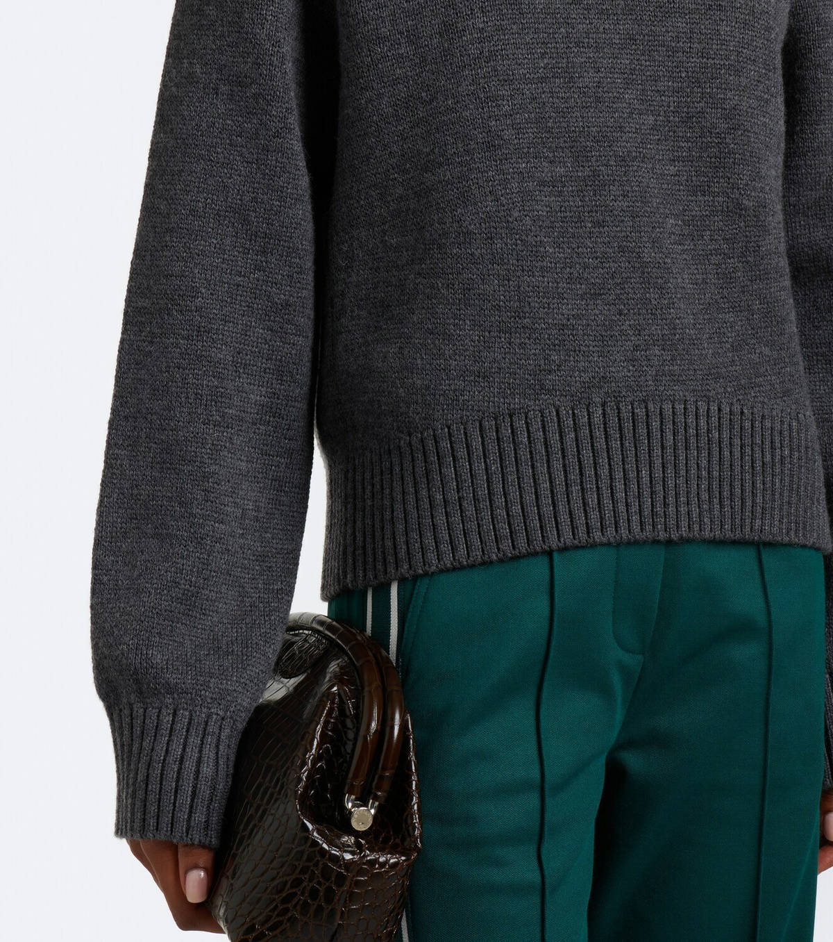 Dorothee Schumacher Embellished Coolness virgin wool sweater