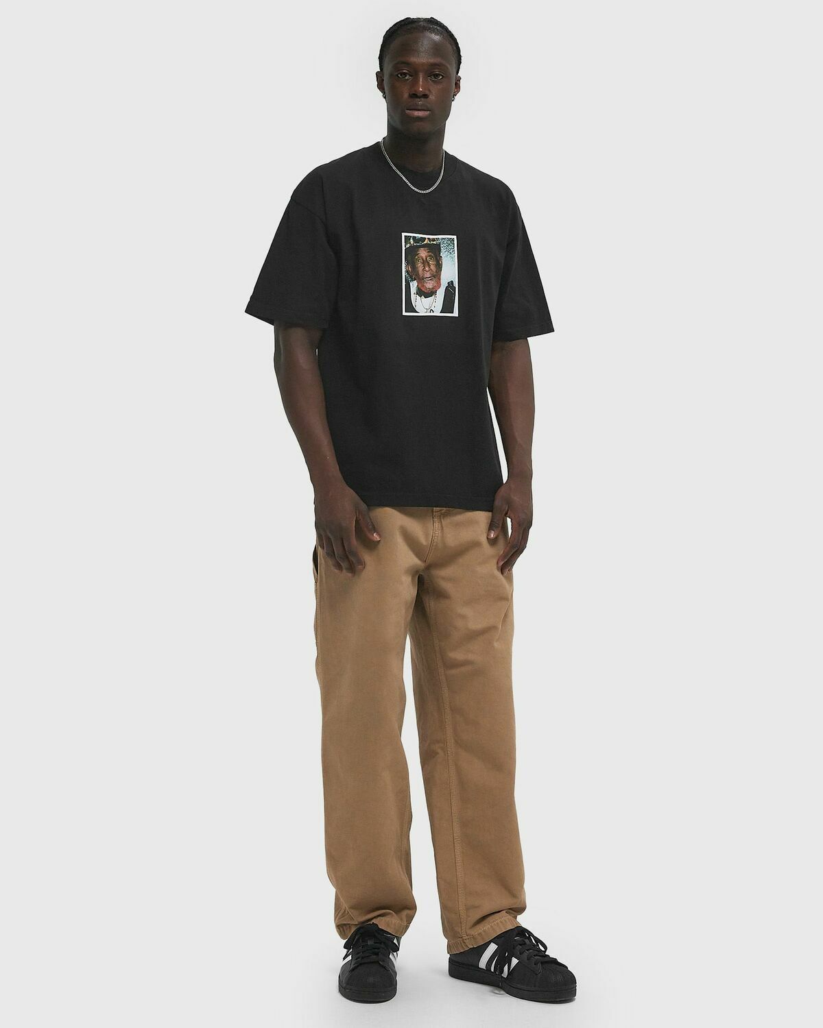 Pleasures LSP TEE Black Mens Shortsleefe