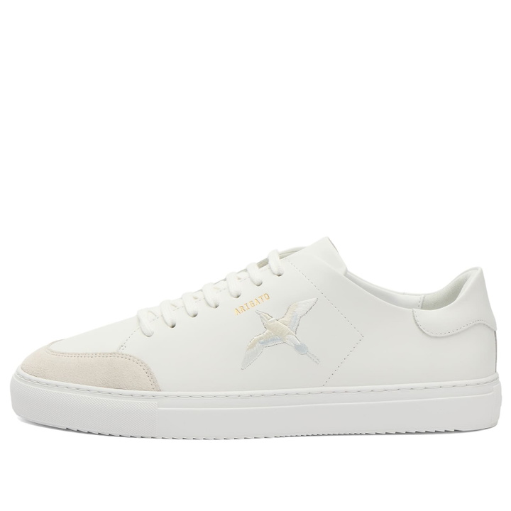 Photo: Axel Arigato Men's Clean 90 B Bird Sneaker in White/White