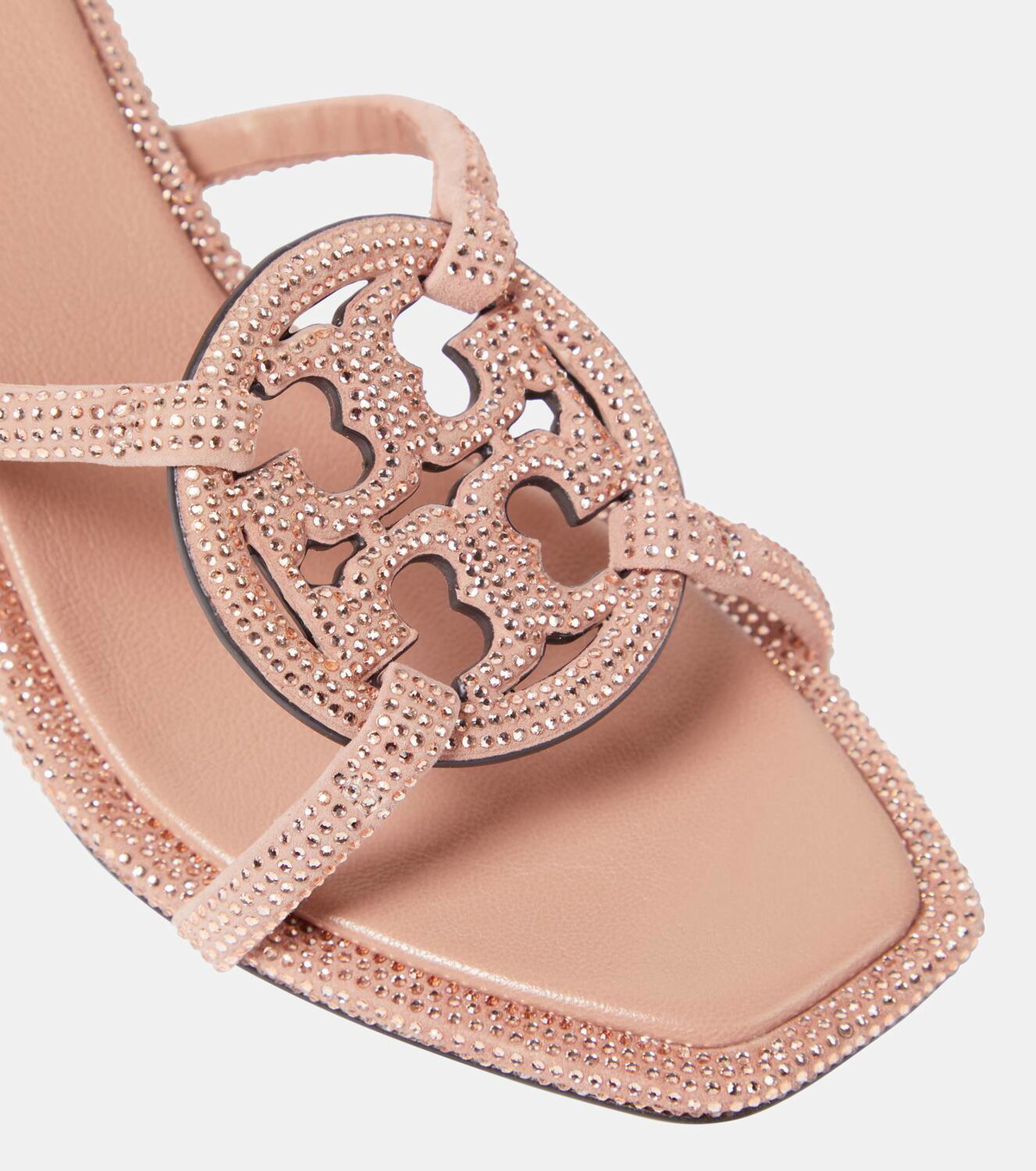 【送料 関税込】Tory Burch Geo Bombe Miller suede sandals Tory Burch Geo Bombe Miller suede sandals Tory Burch