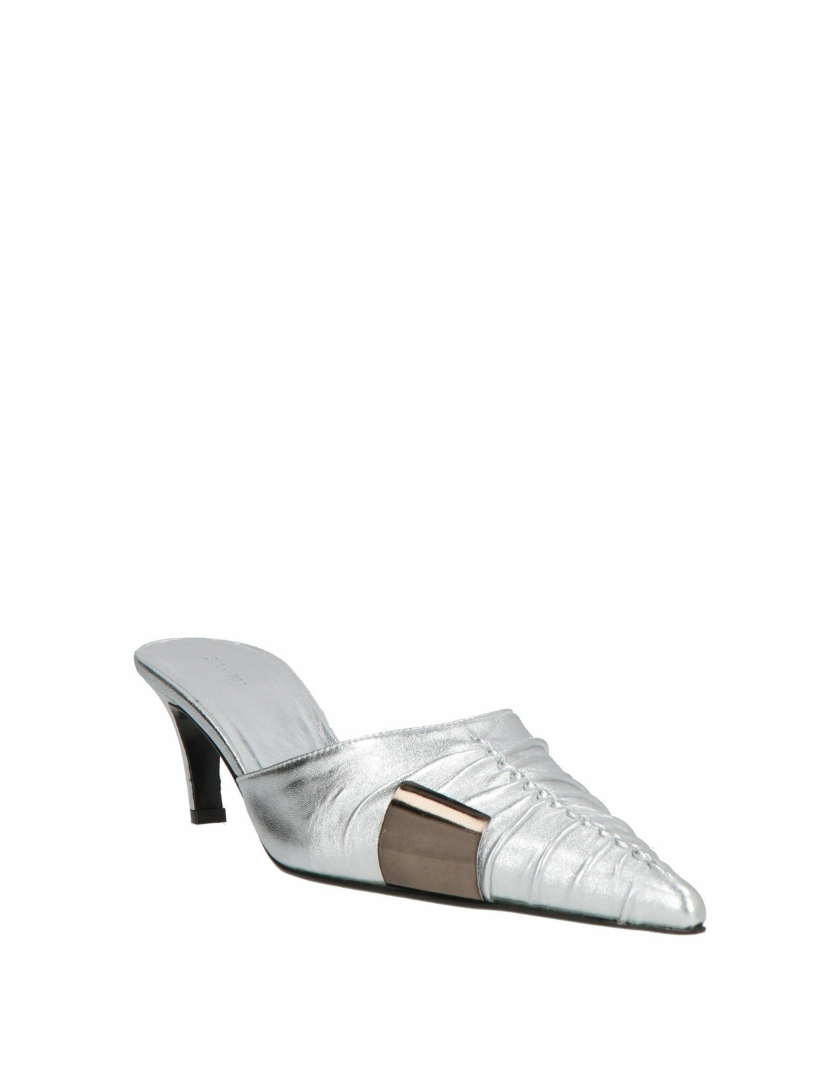 Gia Borghini Womens Mules & Clogs in Silver