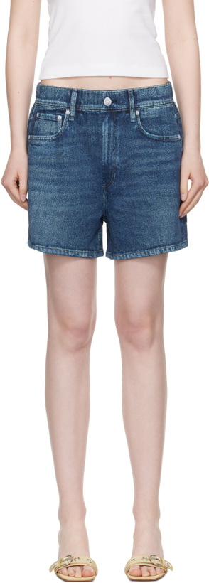 Photo: rag & bone Navy Miramar Terry Walking Shorts